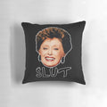 Plush "Golden Girls" Blanche Devereaux pillow with classic 80s TV show character design