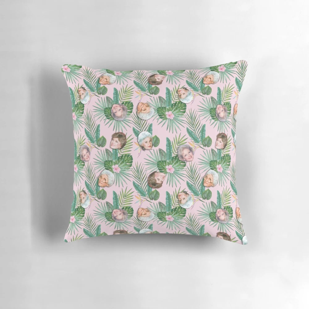 Golden Girls Rapport Pillow featuring the beloved characters from the classic 1980s/1990s sitcom
