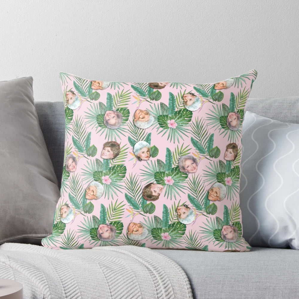 Golden Girls Rapport Pillow featuring the beloved characters from the classic 1980s/1990s sitcom