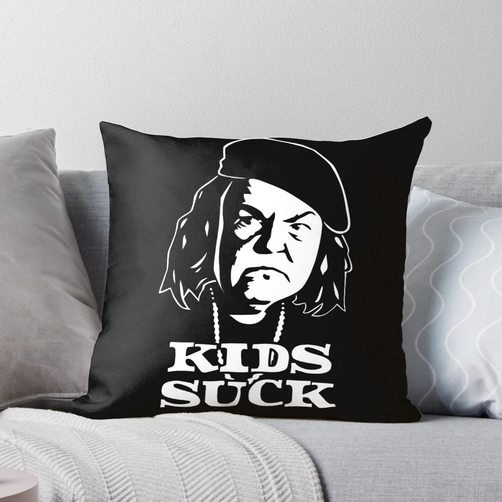 The Goonies Mama Fratelli Kids Suck Pillow, featuring the iconic characters from the classic 80s movie