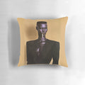 Grace Jones Nightclubbing Pillow featuring the iconic Jamaican singer's image and 80s style