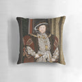 King Henry VIII of England portrait pillow by Hans Holbein the Younger