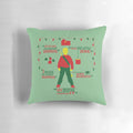 Plush home alone themed pillow featuring Macaulay Culkin's iconic character