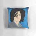 Howard Stern portrait pillow featuring a vibrant, cartoon-style depiction of the iconic radio personality