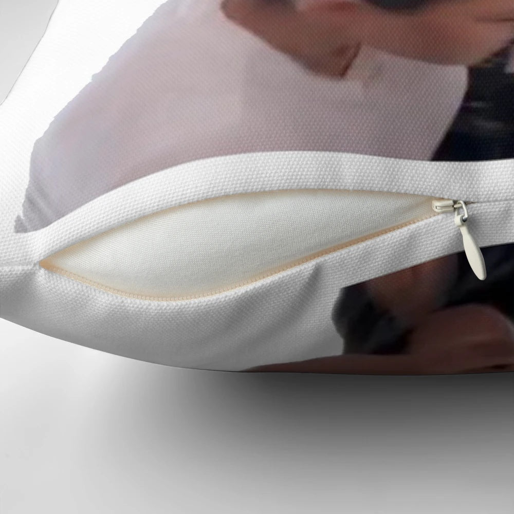 Throw pillow with the iconic quote "literally i will fuck you up" from Keeping Up with the Kardashians