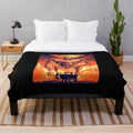 Iron Giant plush blanket featuring the iconic retro robot character