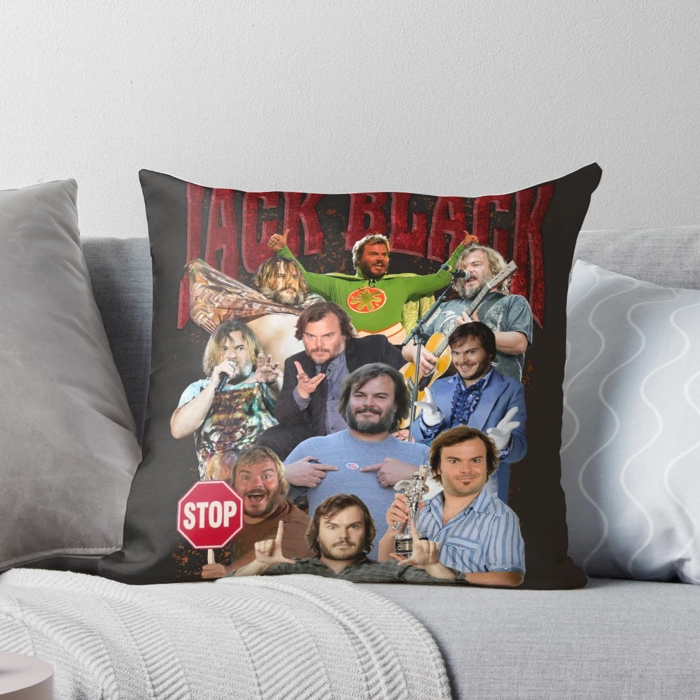 Jack Black Pillow - Iconic Tribute to the Legendary Comedian