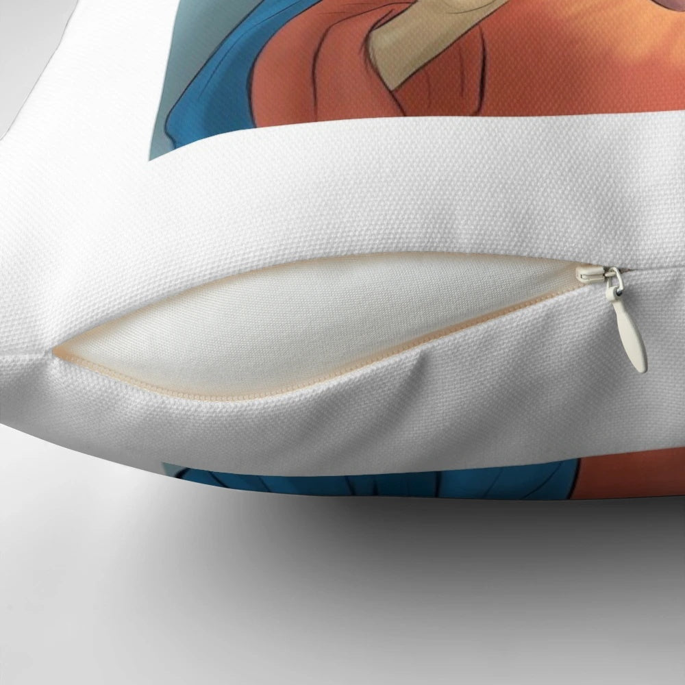 Soft, plush Jar Jar Binks pillow from the Star Wars prequels