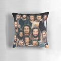 Collage image of actor Jason Momoa in a cozy, nostalgic Willow Days-inspired design