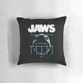 Jaws movie pillow with the iconic shark head design