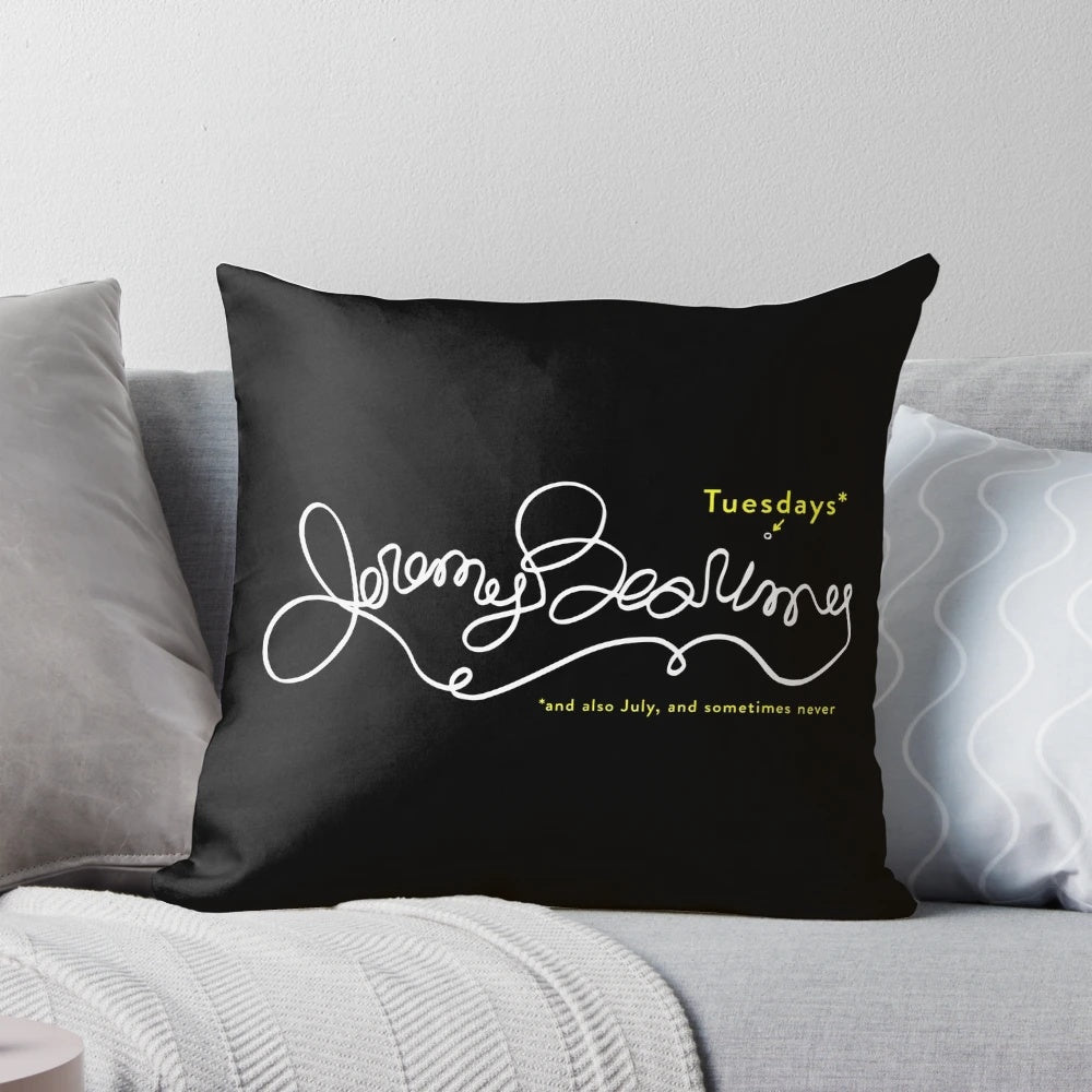 Plush Jeremy Bearimy Pillow Featuring Characters from The Good Place TV Series