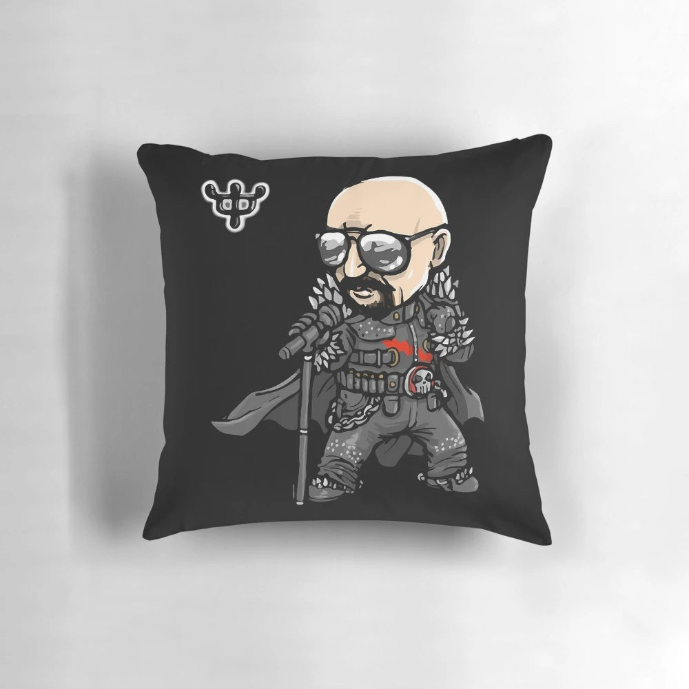 Judas Priest Pillow with Rob Halford, the iconic heavy metal band