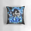 KISS band members electric pillow, featuring the iconic rock band lineup