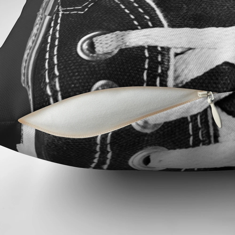 Kurt Cobain Nirvana Converse Sneaker Pop Culture Pillow