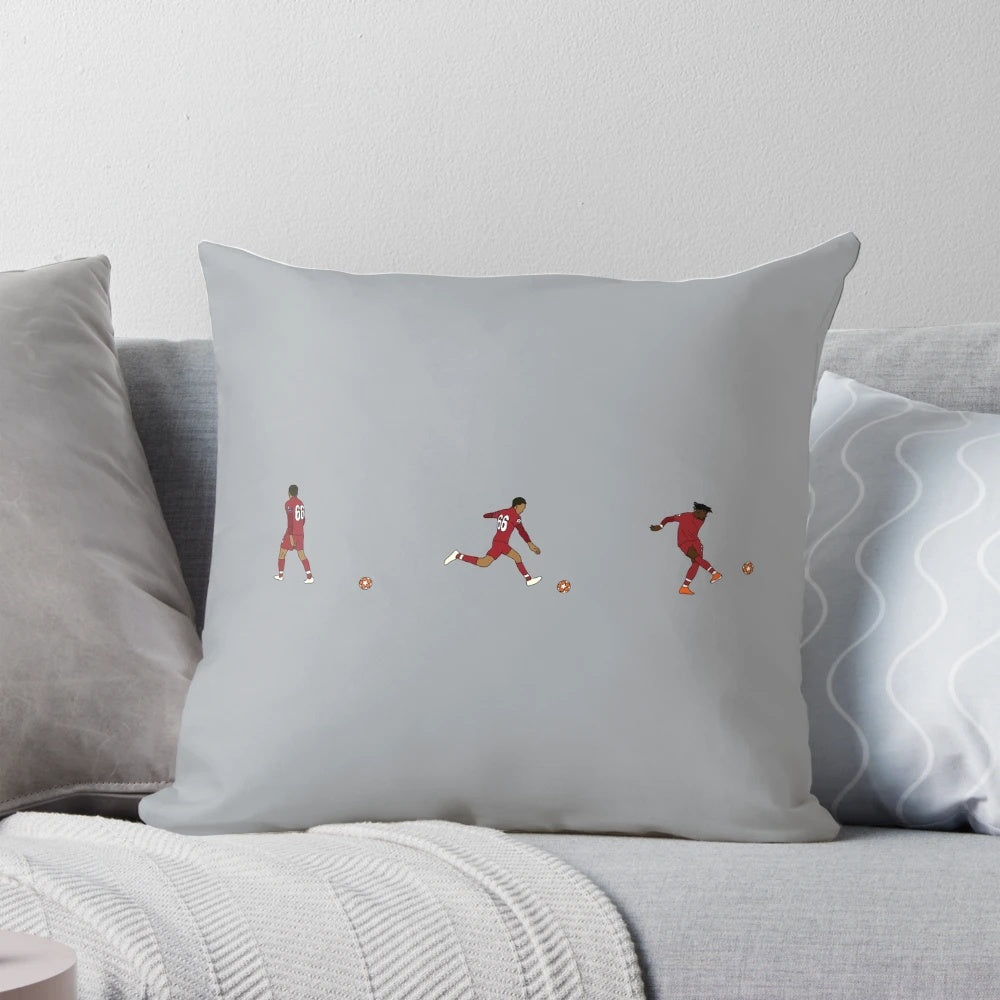 Liverpool FC "Corner Taken Quickly" Commemorative Pillow