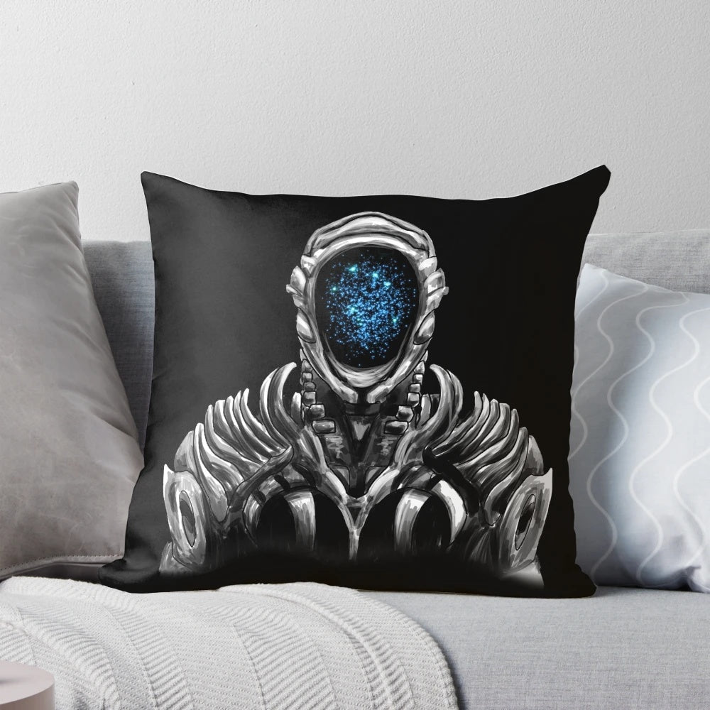 Lost in Space Robot Pillow in Original Blue Color - Sci-Fi Inspired Home Decor