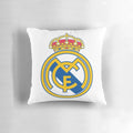 Soft, plush pillow featuring the iconic Madrid CF (Real Madrid) logo