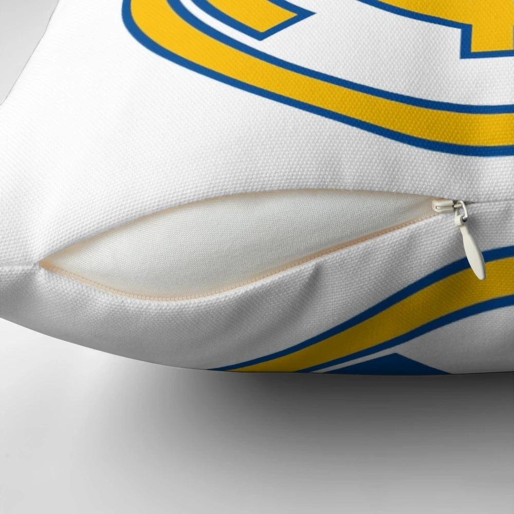 Soft, plush pillow featuring the iconic Madrid CF (Real Madrid) logo