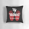 The Hands of Fate Pillow - a Manos: The Hands of Fate cult classic movie-inspired home decor item