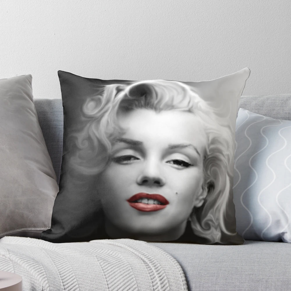 Marilyn Monroe Pillow with Iconic Image