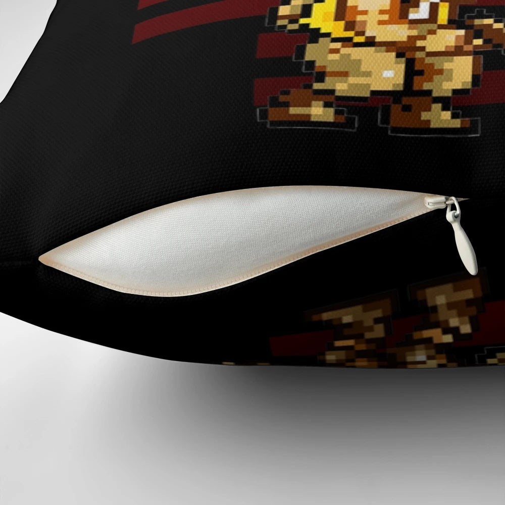 Metal Slug pixel art fan pillow featuring beloved characters
