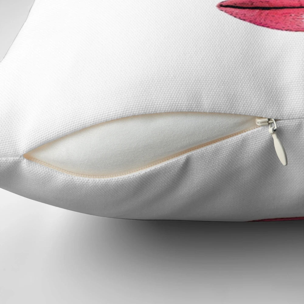 Mommie Dearest" themed pillow featuring a portrait of Joan Crawford and Faye Dunaway