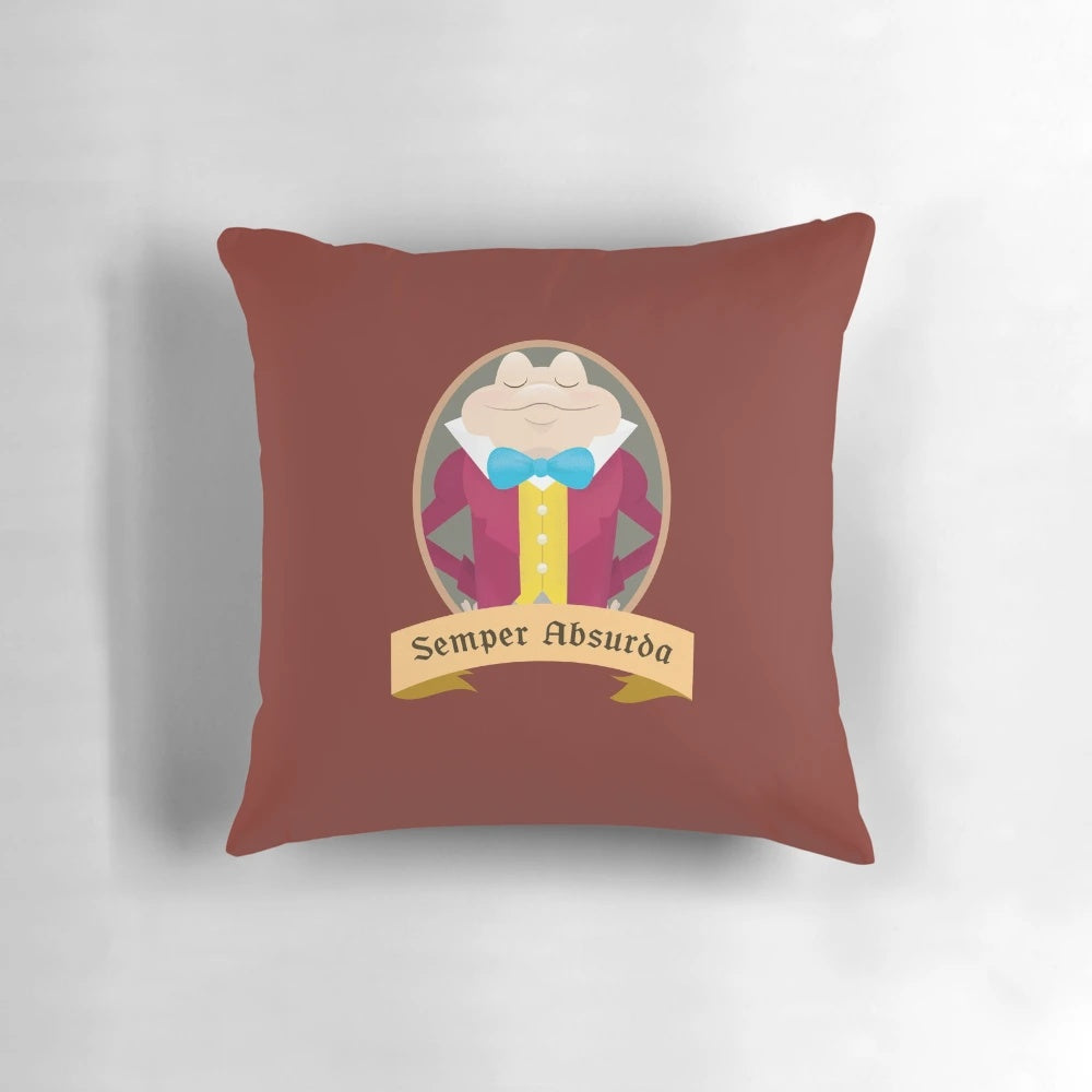Plush Mr. Toad Pillow Inspired by the Motor Mania Adventures of J. Thaddeus Toad
