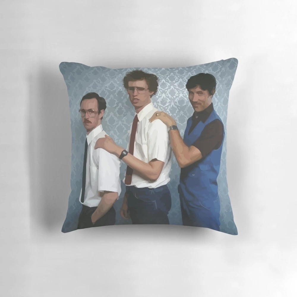 Napoleon Dynamite Pillow featuring the beloved characters from the cult classic comedy film