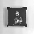 Decorative NRL football pillow featuring Nathan Cleary of the Penrith Panthers