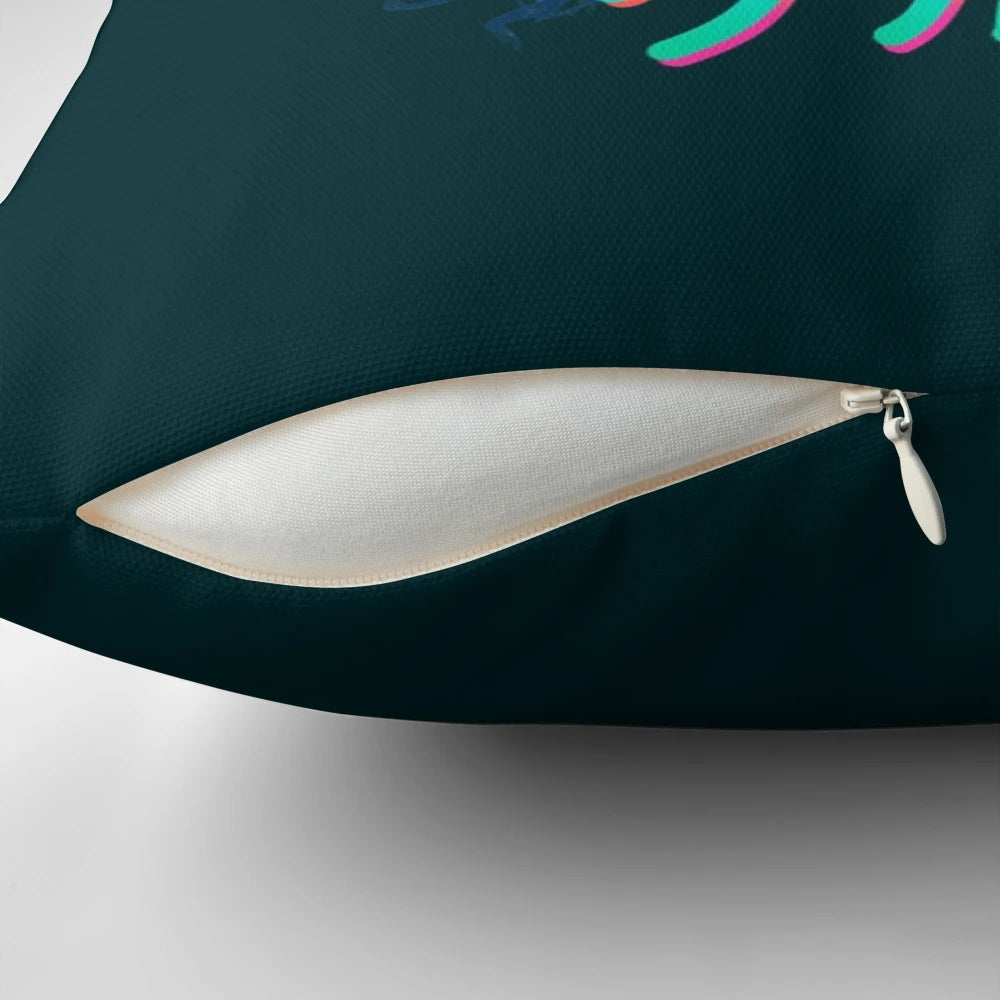 A plush and comfortable pillow featuring the iconic face of actor Nicolas Cage.