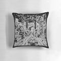 Oasis Band Painting Style Pillow
