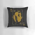Soft, plush 'King of Hearts' pillow featuring Trafalgar Law and Corazon from the hit anime and manga series One Piece