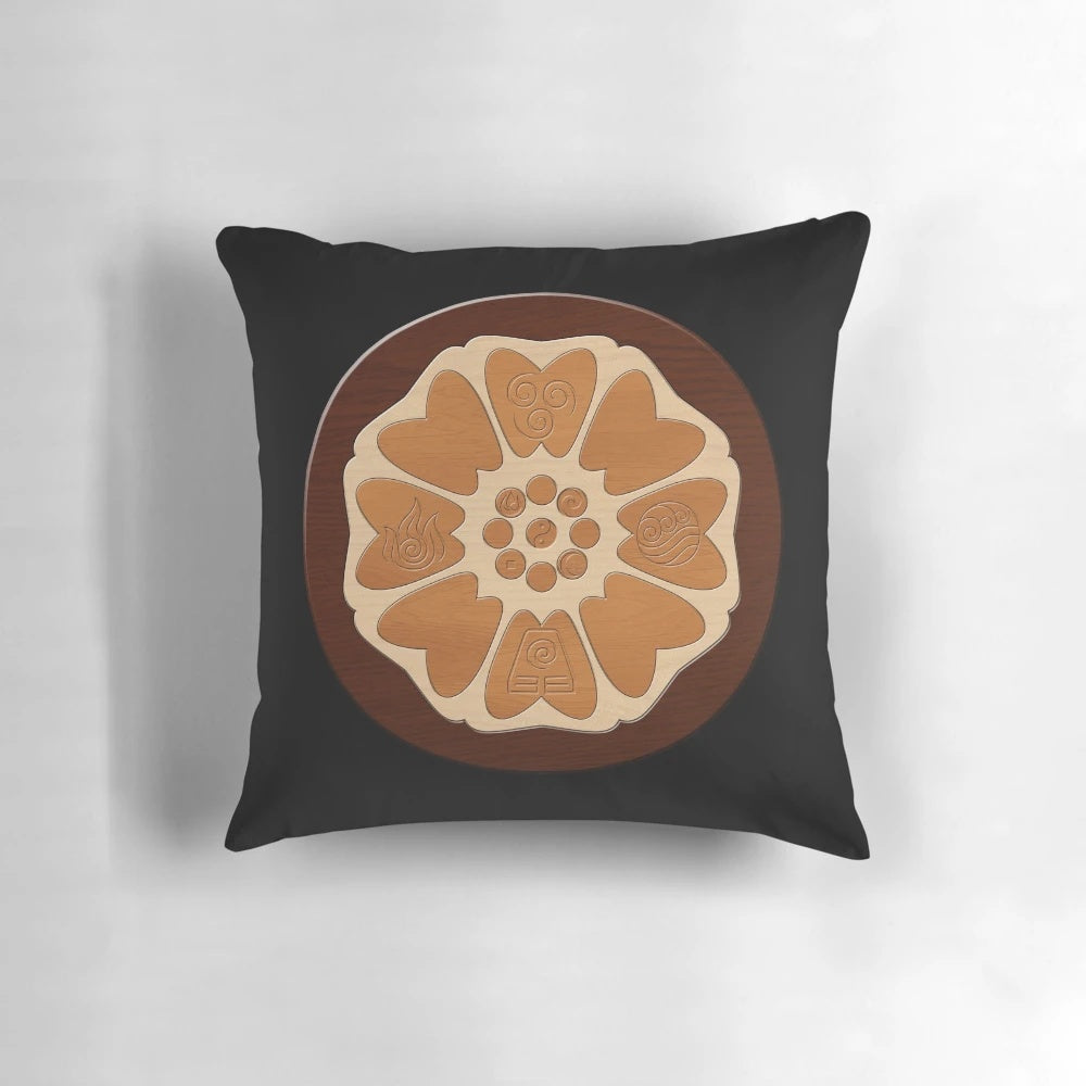 Plush Order of the White Lotus pillow from the iconic Avatar: The Last Airbender series