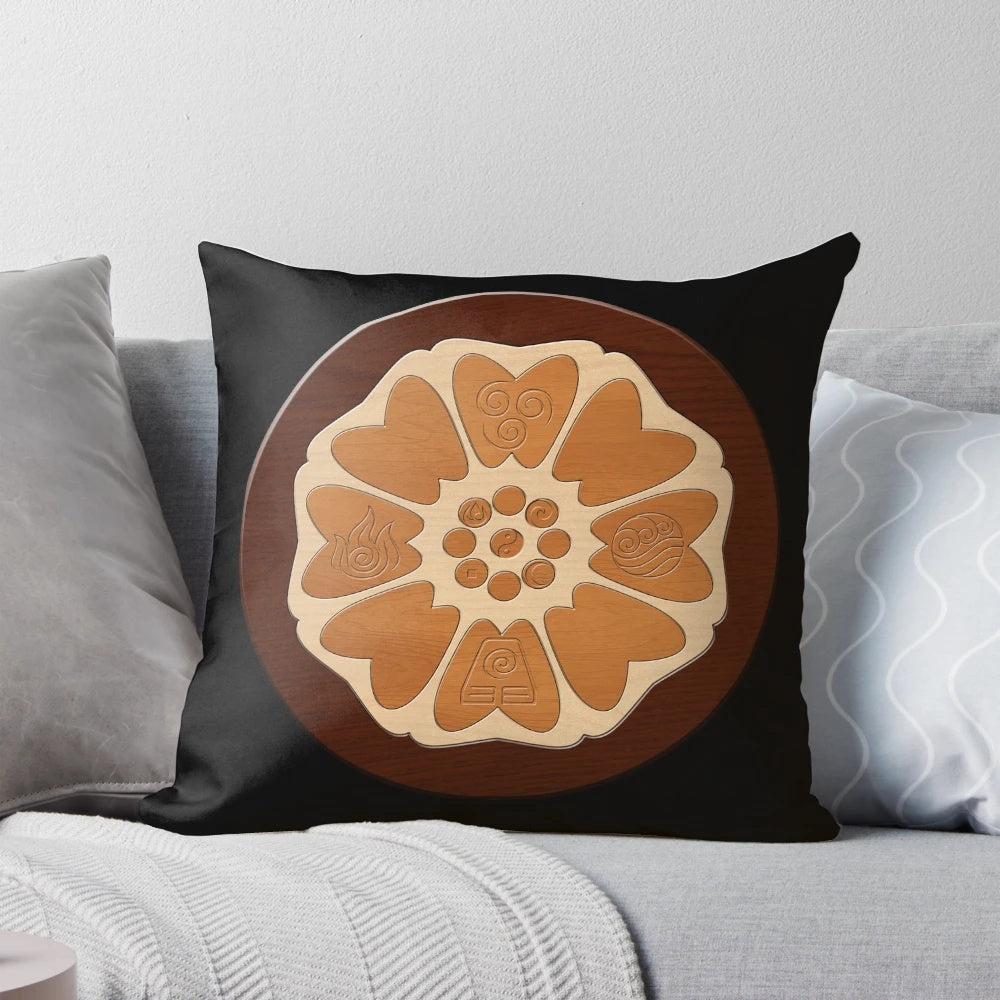 Plush Order of the White Lotus pillow from the iconic Avatar: The Last Airbender series