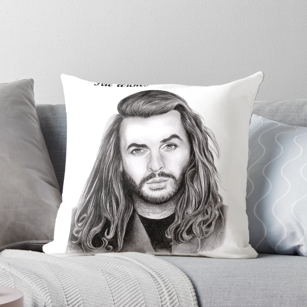 Elegant black and white portrait of Pete Wickes, renowned TOWIE celebrity.