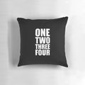 Ramones XXI (white) Pillow with iconic band logo and simple black and white lettering