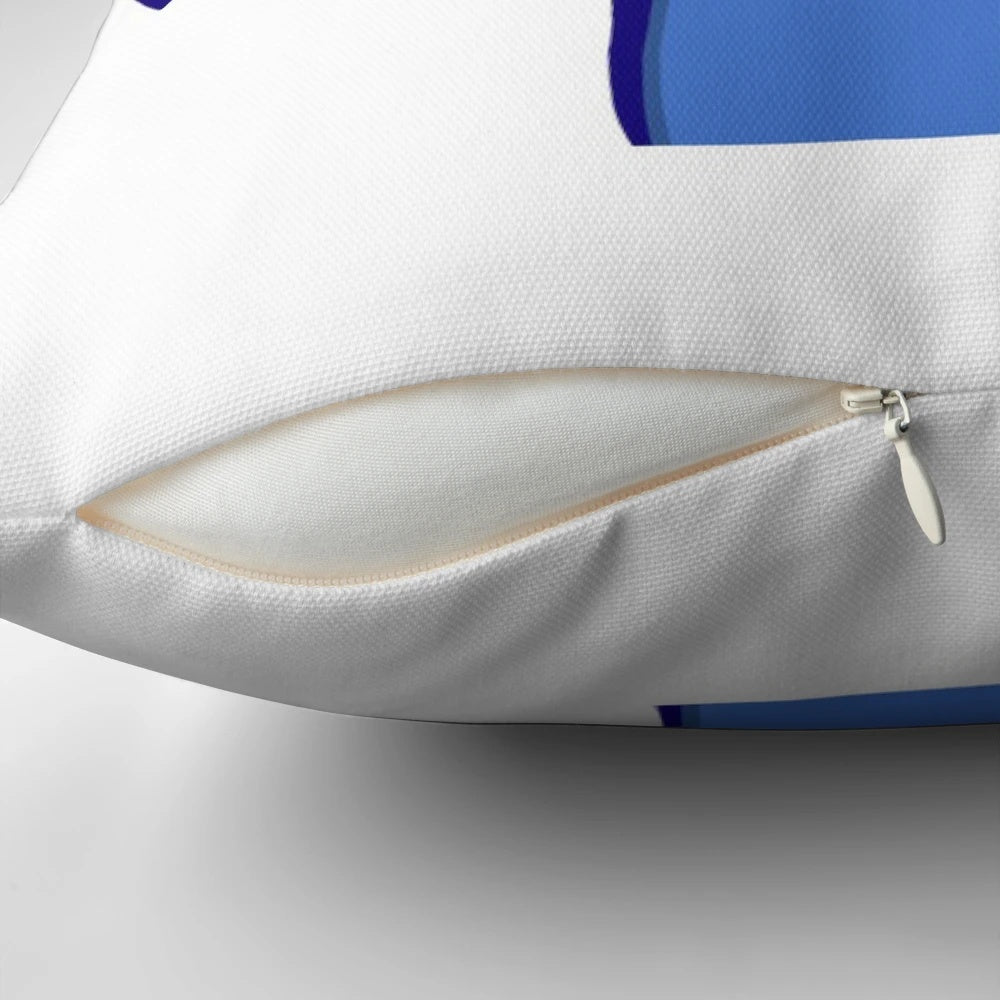 Rangers FC teddy bear pillow, featuring the club's iconic blue and red colors