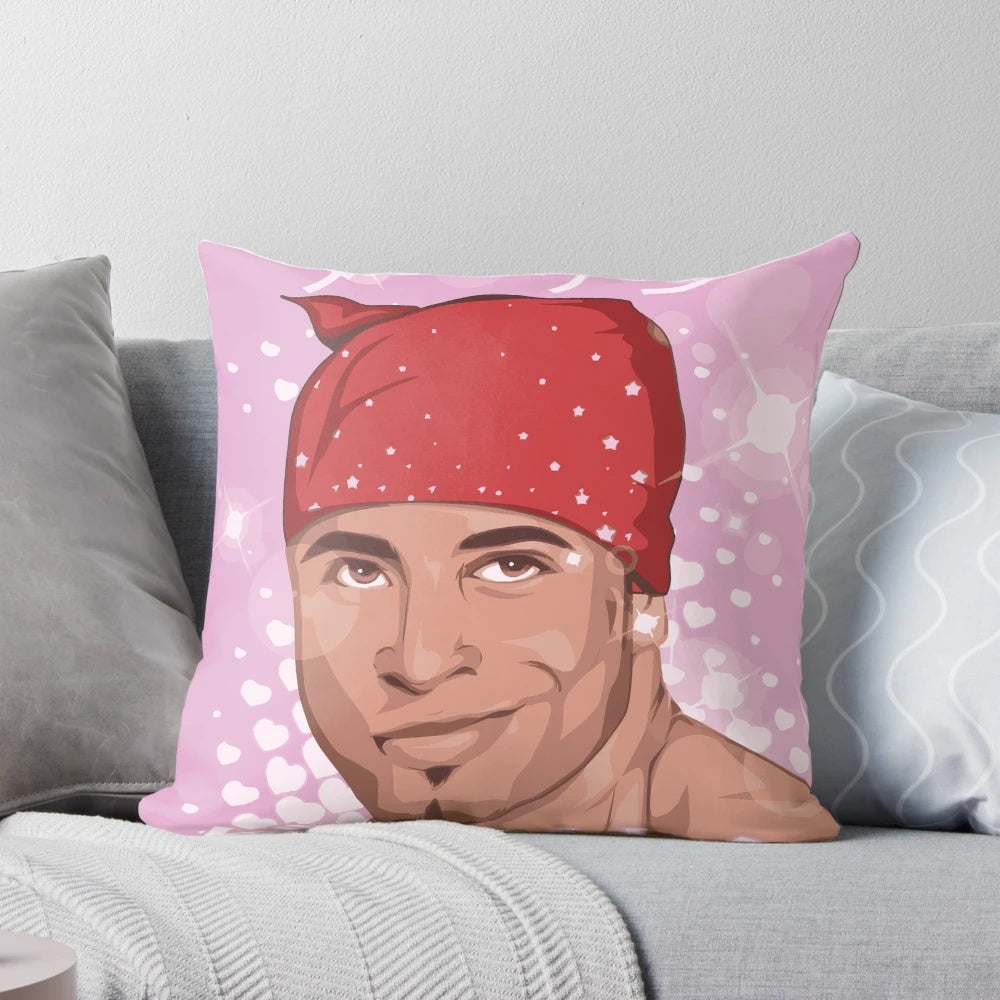 Ricardo Milos Pillow - Soft and Comfortable Cushion Featuring the Iconic Meme Figure