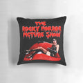 Soft and cozy pillow featuring the iconic characters from the Rocky Horror Picture Show musical