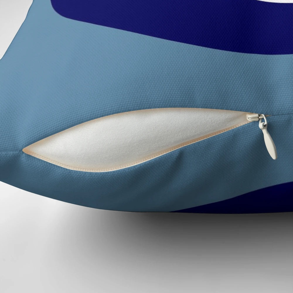 Soft, comfortable pillow featuring the iconic roundel emblem of the Royal New Zealand Air Force.