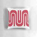 Muni Worm - San Francisco icons pillow featuring the iconic Muni logo