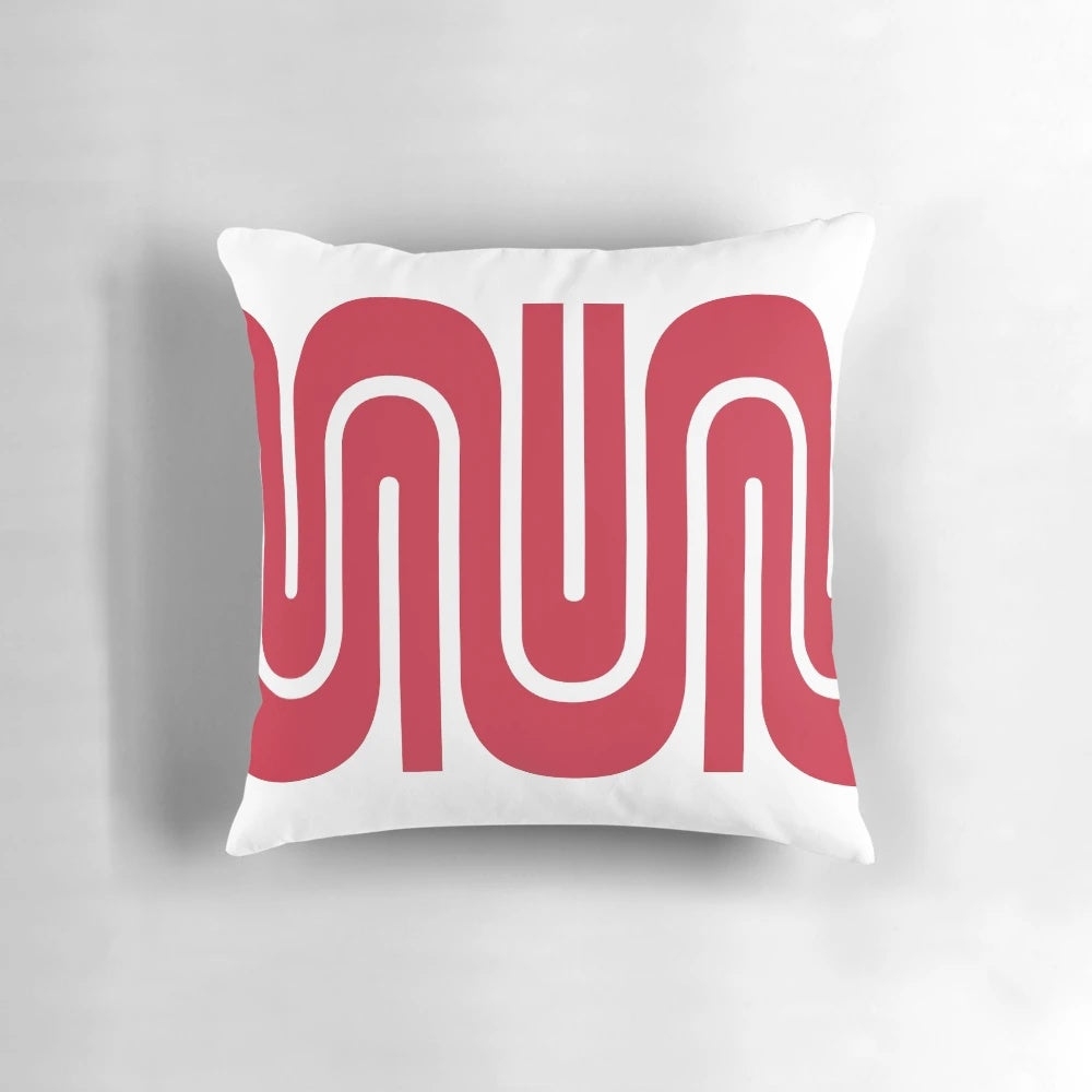 Muni Worm - San Francisco icons pillow featuring the iconic Muni logo