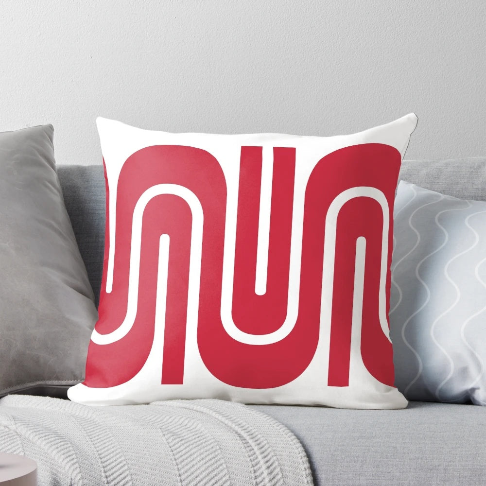 Muni Worm - San Francisco icons pillow featuring the iconic Muni logo