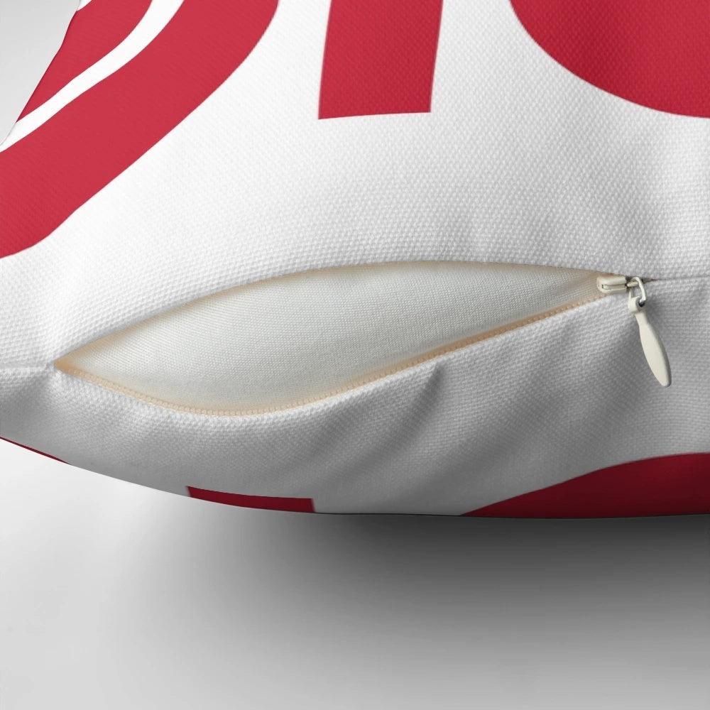 Muni Worm - San Francisco icons pillow featuring the iconic Muni logo