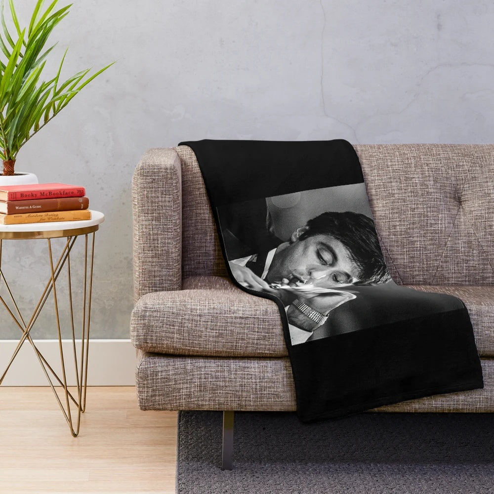 Scarface Plush Blanket featuring Al Pacino as Tony Montana