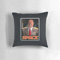 A plush pillow featuring the iconic 'Space Tim Curry' meme, a hilarious and beloved internet image.