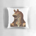 Jar Jar Binks, the beloved (or reviled) Star Wars character, printed on a comfortable and stylish pillow.