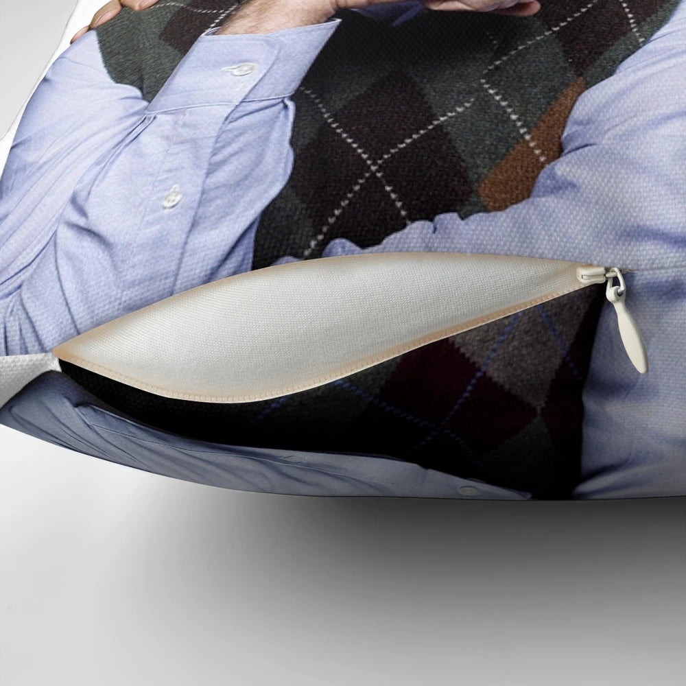 Step Brothers Movie Themed Pillow with Brennan Huff and Dale Doback