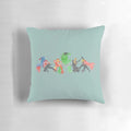 Colorful superhero pillow featuring iconic characters from the Marvel Avengers movie franchise