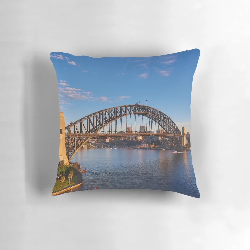 Sydney Harbour Bridge in the morning, a picturesque landscape showcasing the iconic Australian landmark